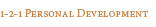 1-2-1 Personal Development